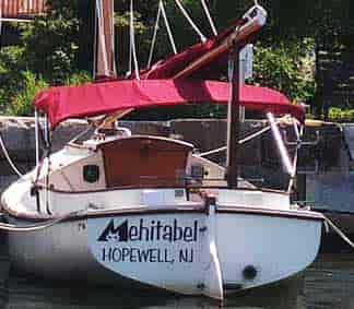 Custom Vinyl Boat Name Decal