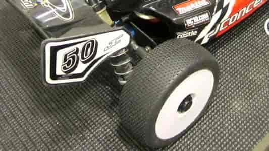Lettering on an RC Car