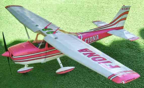 Custom Vinyl Lettering Model Airplane