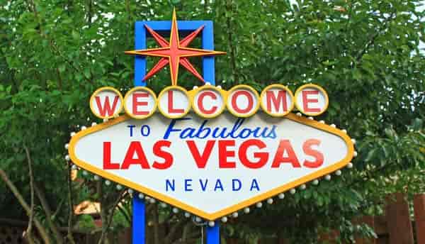 Las Vegas Sign Replica Vinyl Lettering
