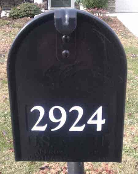 Mailbox Number