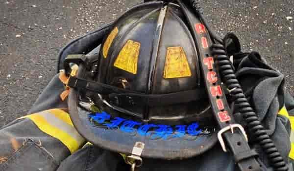 Fire Helmet Name Lettering