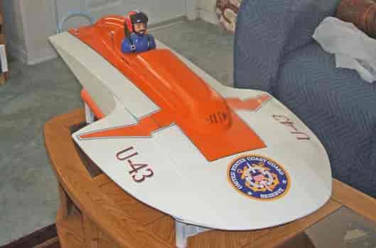 Custom Vinyl Model Boat Decals