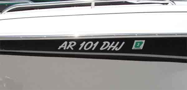 Boat Registration Number