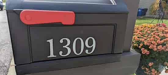 Custom Mailbox Numbers