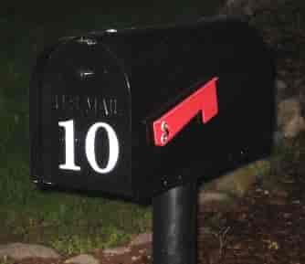 Mail Box Numbers