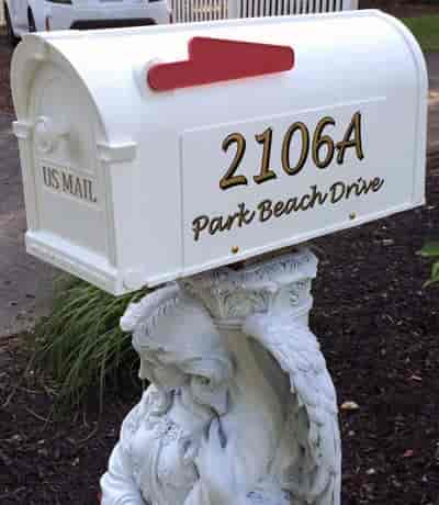 Custom Mailbox Decals