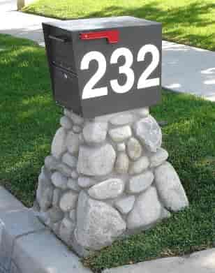 Large Mailbox Numbers