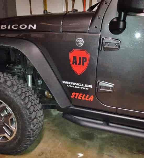 Vinyl Lettering For Jeep