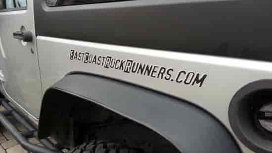 Custom Vinyl Jeep Lettering Custom Vinyl Jeep Lettering