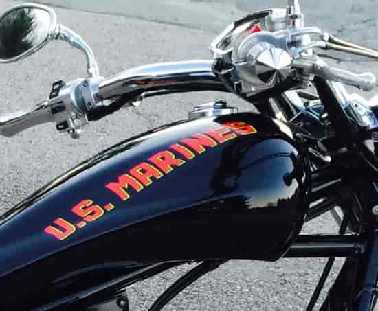 Custom Motorcycle Decal