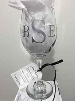 Custom Vinyl Letters For Wine Glasses