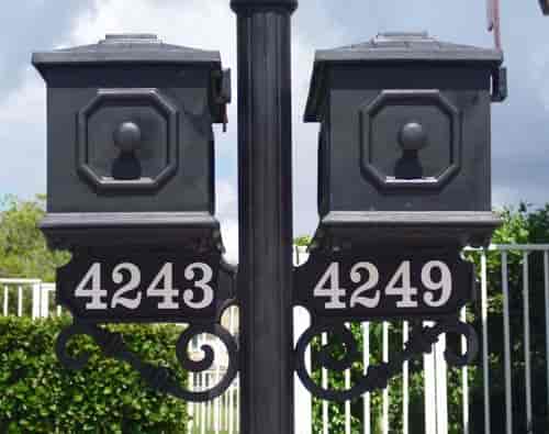 Mailbox Numbers
