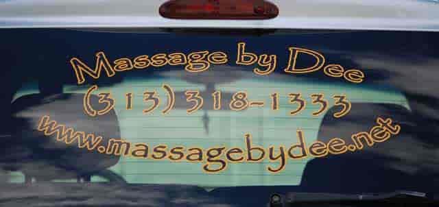 Vehicle Lettering with Button Special Effect
