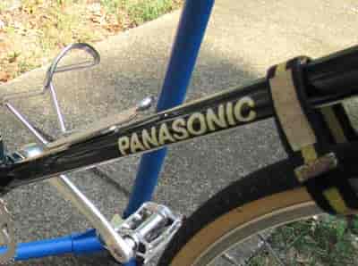 Custom Vinyl Lettering on a Bicycle