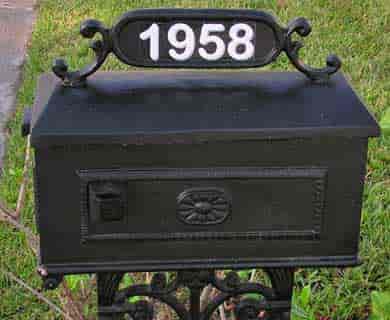 Customer Picture - Mailbox Numbering
