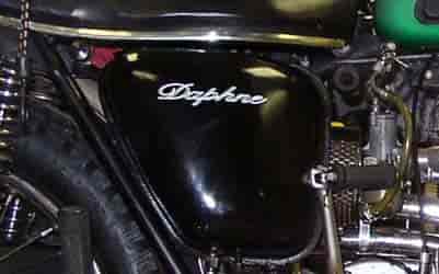Custom Lettering to personalize a motorcycle