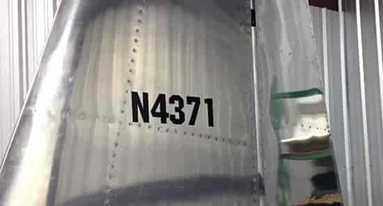 Custom Registration Numbers For Airplane