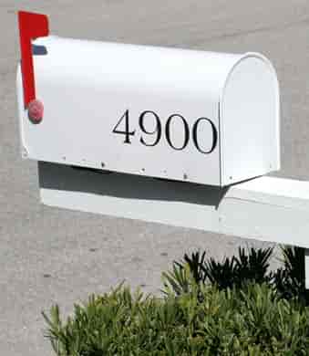 Mailbox Numbering