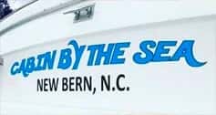 Vinyl lettering for boats