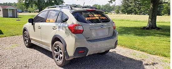 Custom Vinyl Lettering For Vehicle
