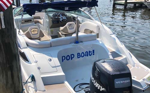 Boat Blue Vinyl Letters Boat Blue Vinyl Letters