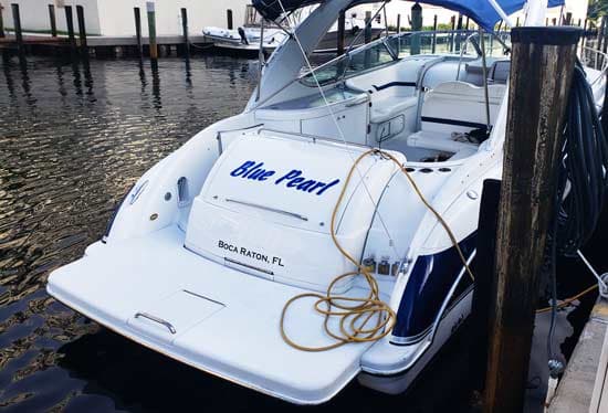 Boat Vinyl Lettering Boat Vinyl Lettering