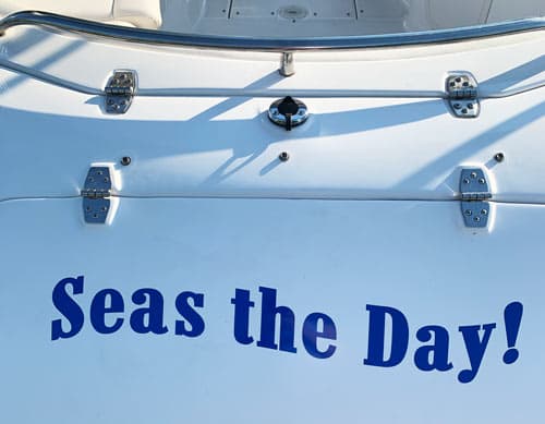 Boat Vinyl Letters Boat Vinyl Letters