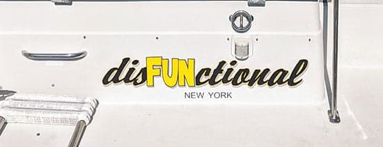 Custom Vinyl Boat Name Custom Vinyl Boat Name