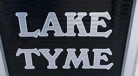 Custom Vinyl Boat Name Custom Vinyl Boat Name