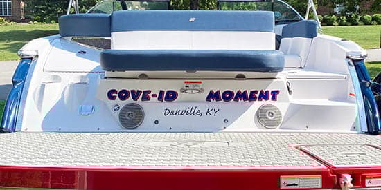 Custom Vinyl Boat Lettering Custom Vinyl Boat Lettering