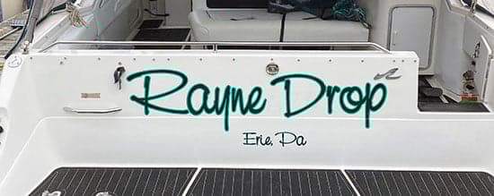 Custom Vinyl Lettering For Boat Name Custom Vinyl Lettering For Boat Name