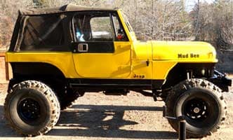 Lettering on a vehicle Lettering on a vehicle