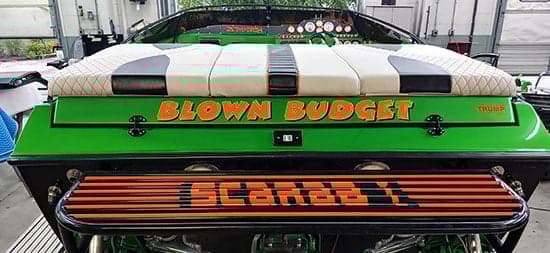 Custom Vinyl Boat Name