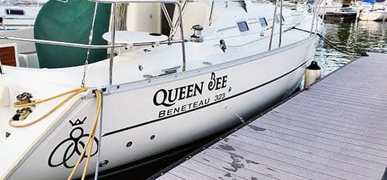 Custom Vinyl Boat Name Custom Vinyl Boat Name