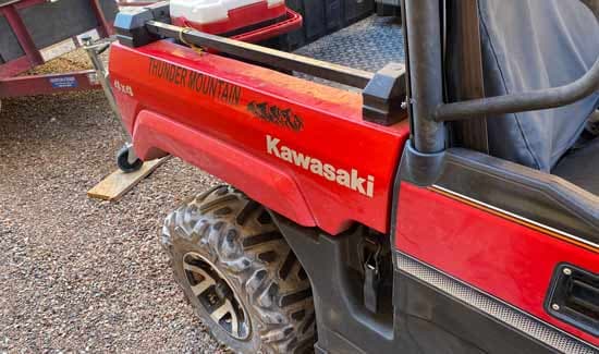 Custom UTV Vinyl Lettering Custom UTV Vinyl Lettering