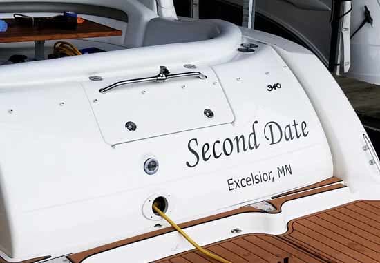 Custom Vinyl Boat Lettering Custom Vinyl Boat Lettering