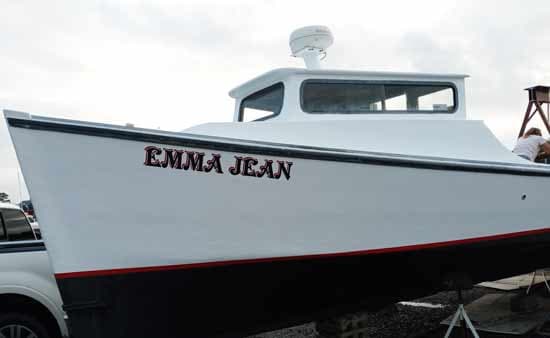 Custom Vinyl Boat Name Custom Vinyl Boat Name