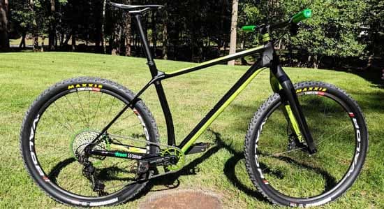Custom Vinyl Bike Lettering