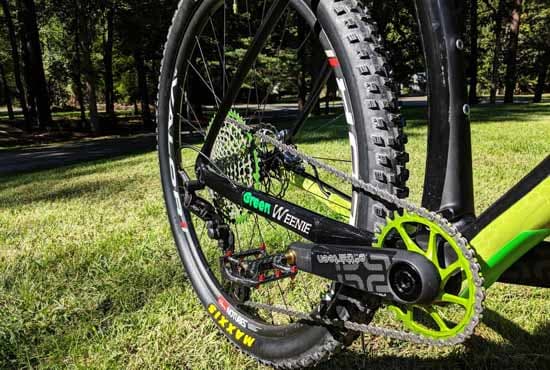 Custom Vinyl Bike Lettering
