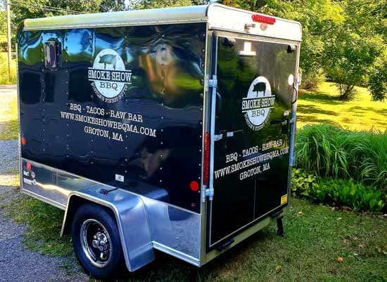 Custom Trailer Logo Decals