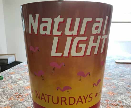 Custom Vinyl Cup Lettering