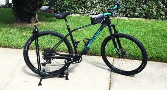 Custom Vinyl Bike Lettering