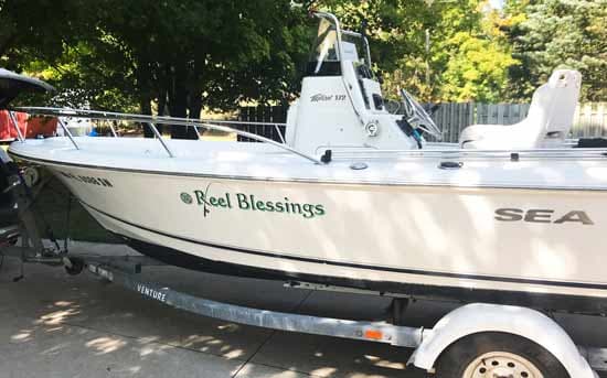 Custom Boat Vinyl Decal