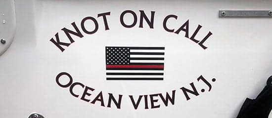 Custom Vinyl Boat Name