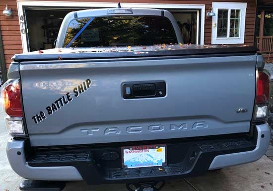 Custom Truck Letters