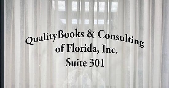 Custom Vinyl Door Window Decal