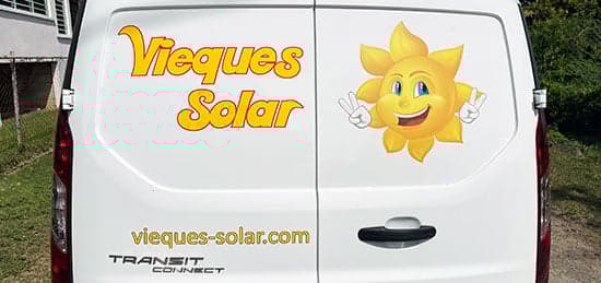 Custom Vinyl Logo and Decals For Company Vans