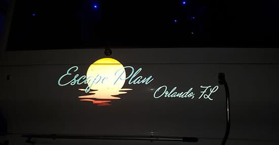 Custom Vinyl Boat Name