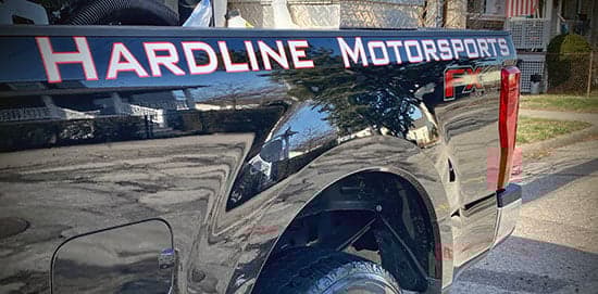 Custom Vinyl Vehicle Lettering